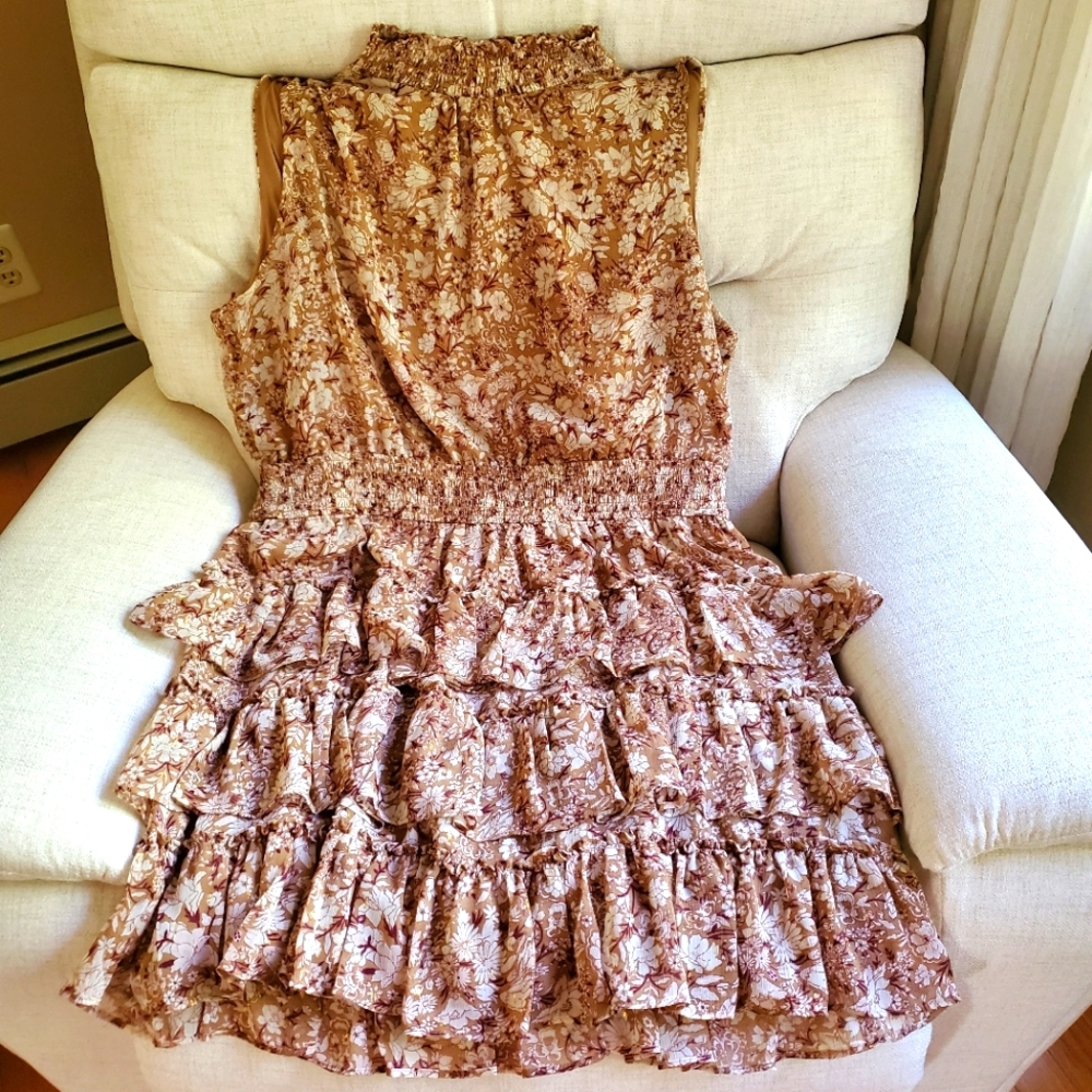 Express layered sleeveless dress